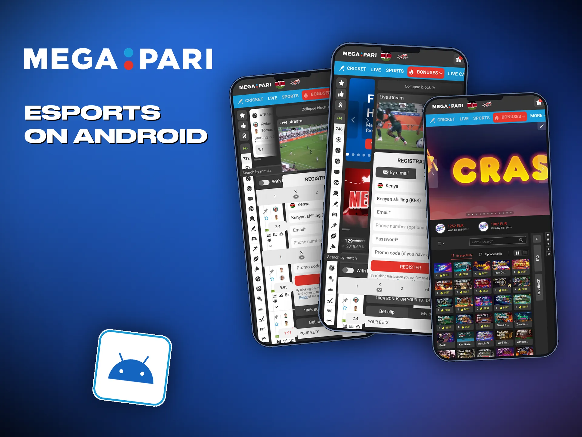 Taking the APK from the official site and installing it